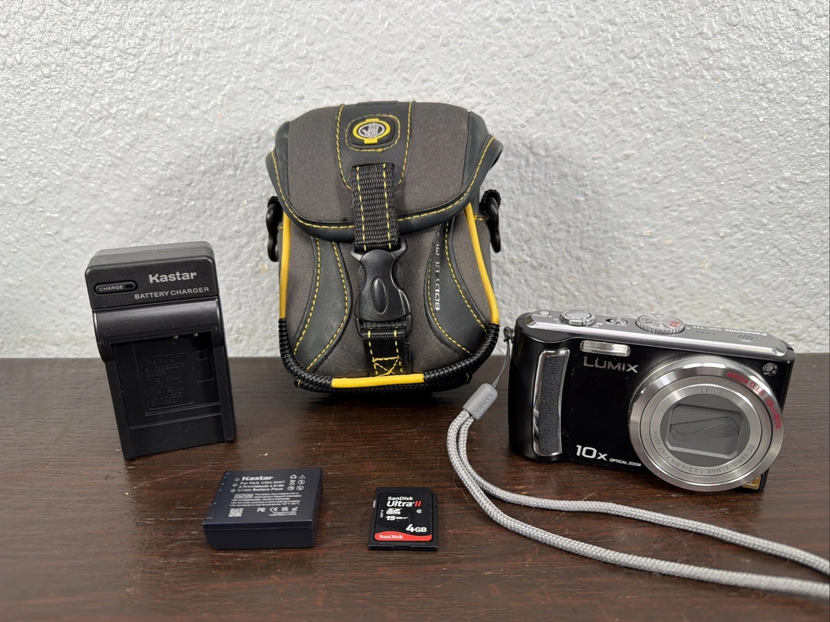 動作品 Panasonic LUMIX DMC-TZ5 ブラック Panasonic Lumix DMC-TZ5K - Digital camera - compact - 9.1 MP