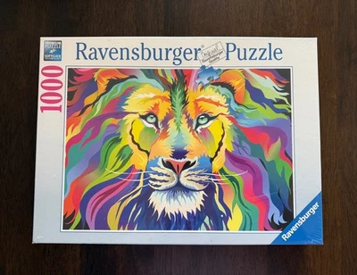 Quebra-cabeça Ravensburger King Of Technicolor Aimee Stewart 1000 NOVO CANTO RARO DMG - Imagem 1 de 4
