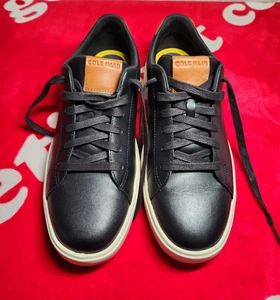 Cole Haan Men’s Grand Crosscourt Modern Craft Sneakers Black/Tan Size 10M... - Picture 1 of 15
