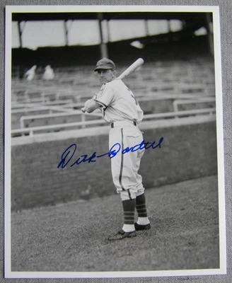 Dick Bartell 1920s-40s All Star, 2165 MLB hits, 5x hit over .300  8x10 JSA LOA - Image 1 of 2