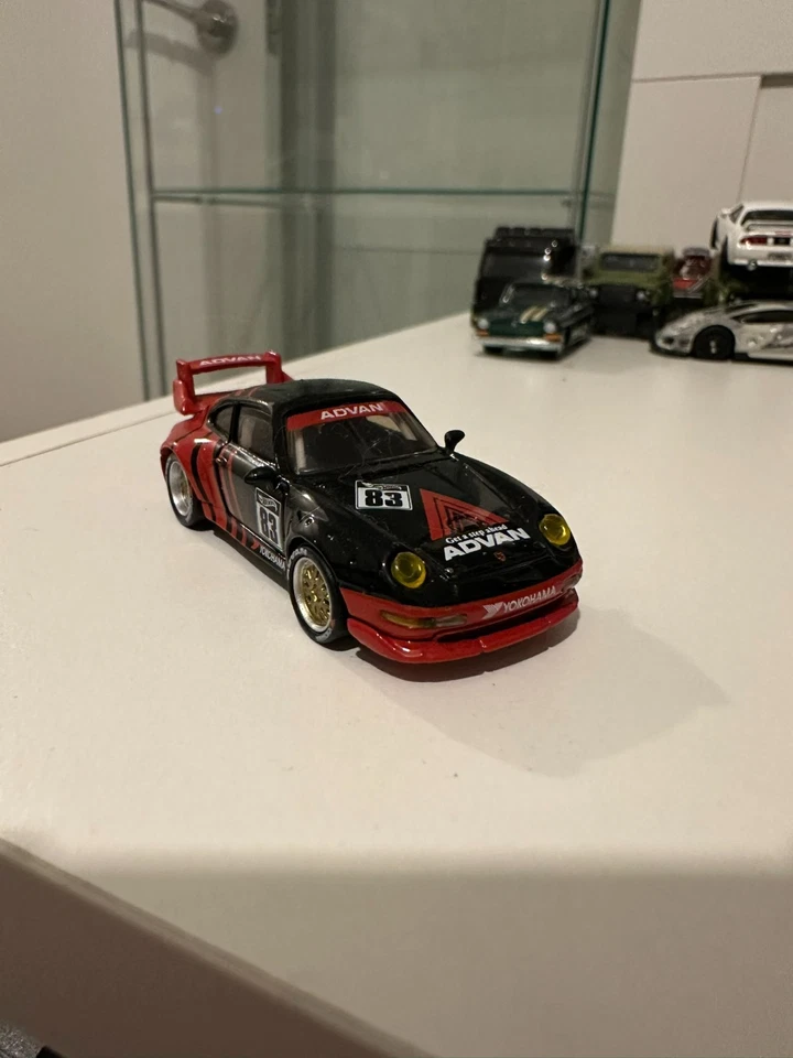 Hot Wheels Premium Real Riders Car Loose Mint Rubber Wheels Elite 64 Porsche - Image 1 of 1