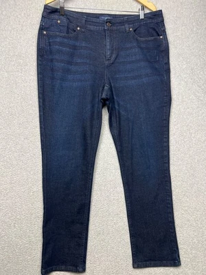 Talbots Ankle Jeans Womens Size 14W Simply Flattering 5 Pocket Comfort Casual - Image 1 of 4