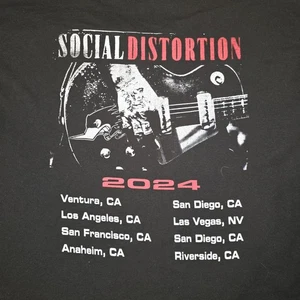 Social Distortion 2024 Tour USED T SHIRT 3XL - Bild 1 von 6