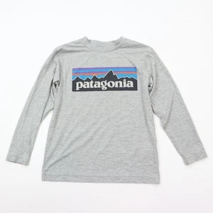 Patagonia T-Shirt Kids Small (6-7) Capilene Cool Daily 50+ UPF Stretch Gray - Picture 1 of 7