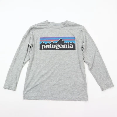 Camiseta Patagonia Niños Pequeña (6-7) Capilene Cool Daily 50+ UPF Elastizada Gris Foto 1 de 4