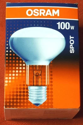 OSRAM Concentra Reflektor Spot 100W Glühbirne E27 NEU oop NO LED WARMES LICHT! - Bild 1 von 4