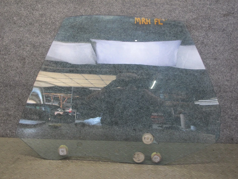 88-91 MAZDA RX7 FC3S CONVERTIBLE PUERTA DELANTERA IZQUIERDA CONDUCTOR VENTANA CRISTAL OEM Foto 1 de 4