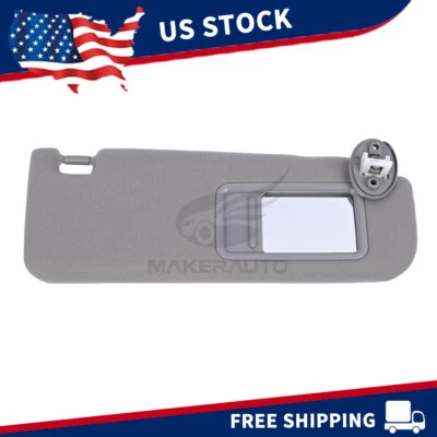 Parasol derecho gris para Toyota CamrY 2012-2017 74310-33F80-B0 EE. UU. Foto 1 de 4