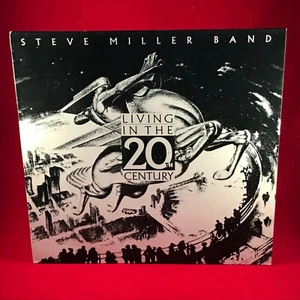 STEVE MILLER BAND Living In The 20th Century 1986 Vinyl LP + INNER original ~ - Picture 1 of 4