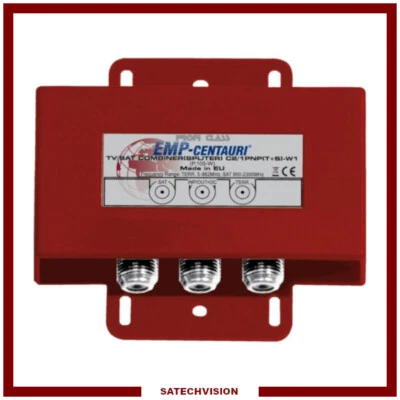 Coupleur / Découpleur Terrestre & Satellite EMP Centauri P.105-W Connectique F