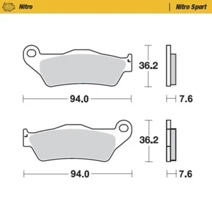 MotoMaster Front Brake Pads for KTM 150 XC 2014 Nitro Sport - Picture 1 of 1