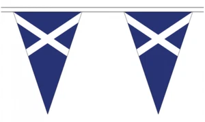 Navy St Andrews 20M Triangle Flag Bunting - Large 54 Flags - Triangular - Picture 1 of 18