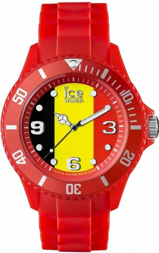 Ice-Watch ICE World Belgium Big Herrenuhr Belgien Silikon WO.BE.B.S.13 Neu K61 - Bild 1 von 1