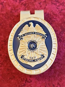 US SECRET SERVICE MONEY CLIP / NEW MONEY CLIP WITH BOX - Picture 1 of 7