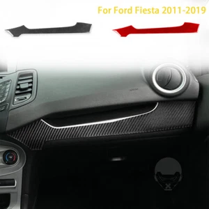 Ford Fiesta 2011-2019 Accessories Carbon Fiber Car Interior Passenger Instrument - Picture 1 of 18