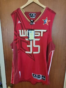 Kevin Durant 2010 All Star Game Jersey Adidas #20/100 Basketball Jersey Size 52 - Picture 1 of 4
