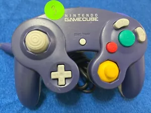Official Nintendo GameCube Controller Clear Purple Official OEM DOL-003 - Imagen 1 de 12