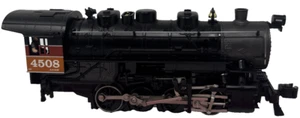 Vintage Steam Locomotive 4508 Model Train Engine A-81 A6 A&SF - Black/Orange - Picture 1 of 7