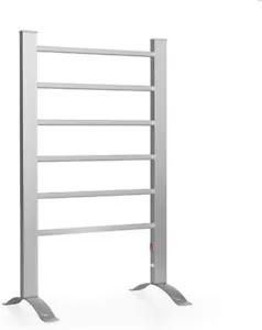 CAPTELEC P7060 Porte-serviettes chevalet électrique chauffant 100W gris alu NEUF - Imagen 1 de 1