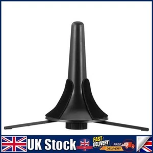 Foldable Trumpet Tripod Holder Stand Brass Leg Instrument Accessory(Black) - Picture 1 of 9