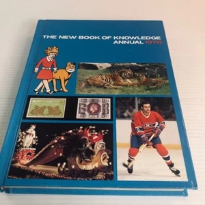 THE NEW BOOK OF KNOWLEDGE ANNUAL 1978 Events of 1977 Grolier Star Wars Movie - Picture 1 of 9