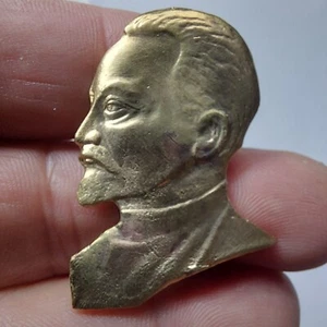 USSR KGB NKVD Badge Pin DZERZHINSKY.BRONZE.#648a - Picture 1 of 4
