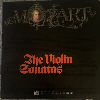 MOZART / LUPU / GOLDBERG - Violin Sonatas - Time-Life STL-M18 - 5x Lp  SUPERB NM - Image 1 of 2