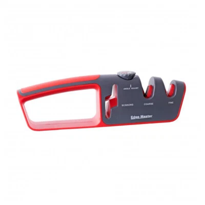 EDGE MASTER Adjustable Angle 2 Stage Knife & Scissor Sharpener! RRP $49.95! - Image 1 of 2