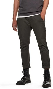 G-STAR RAW Men's Vetar Slim Chino Trouser, Grey(Asfalt), 36W / 34L - Picture 1 of 7