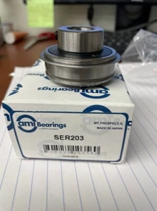 AMI BEARING SET SCREW LOCKING BEARING INSERT SER203 FOR SERIES 200+ - Picture 1 of 1