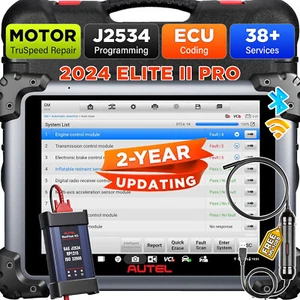 Autel MaxiSys Elite II PRO TOP Diagnostic Scanner J2534 Programming for Benz BMW - Imagen 1 de 14