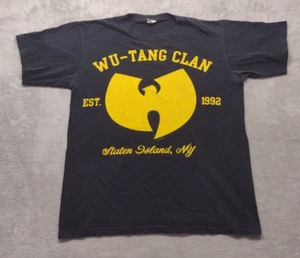 Wu Tang Clan Staten Island NY 1992 Retro 2012 T-Shirt Medium Schwarz Hip Hop - Bild 1 von 10