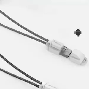 New Mobile Keychain Data Cable Fast Charging Cable for Android MicroUSB Port - Picture 1 of 6