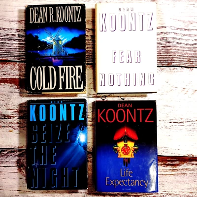 Dean R. Koontz Lot of 4 Hardback Novels. Publishers Putnam/Bantam. 1991-2004. Foto 1 de 4