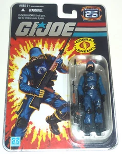 G.I.JOE 2007 COBRA TROOPER MOC FOIL CARD NEU & OVP GI JOE 25TH ANNIVERSARY - Bild 1 von 2