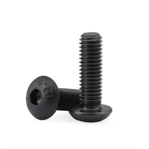 Button Head Screws Bolt Hex Drive Allen key M6 M8 Metric Grade 12.9 High Tensile - Picture 1 of 7