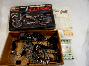 IMAI AMF Harley Davidson Clásica Caja Original/Completa/75% Construida/Calcomanía e Instrucciones - Imagen 1 de 6