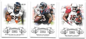 Lot of 5 2013 Panini National Treasures Football /99 Floyd Foster Green Thomas - Picture 1 of 4
