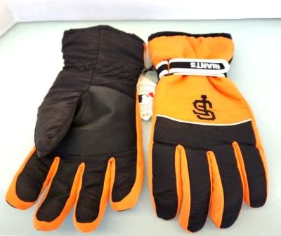 San Francisco Giants Winter Insulated Snow Ski Gloves L/XL - Image 1 of 4