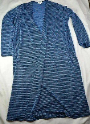 Cárdigan largo Lularoe Simply cómodo talla grande azul verde negro punteado Foto 1 de 4