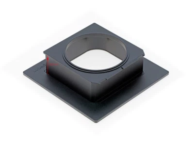 Luland lens board Linhof 99*96mm to SINAR 140mm Shutter Adapter-Front connection - Image 1 of 4