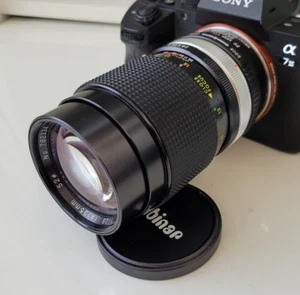 Super Albinar SC Auto 135mm F/2.8 Lens Objective Canon FD mount Manual Focus - Bild 1 von 9