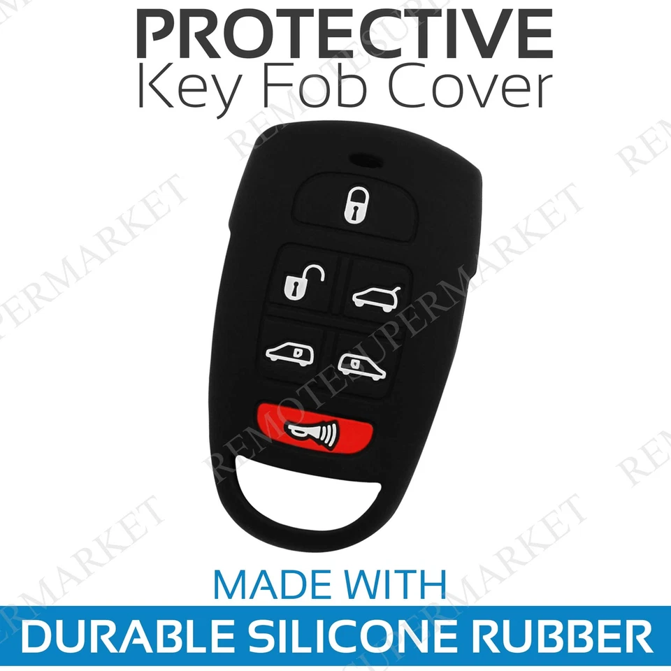 Key Fob Cover For 2006 2007 2008 2009 Hyundai Entourage Remote Case Skin Foto 1 de 1