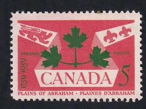 Canada 1959 Battle of the Plains of Abraham 200th Anniversary, MNH sc#388  [v2] - Picture 1 of 1