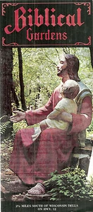 Biblical Gardens Lake Delton Wisconsin Dells Broschüre - Bild 1 von 1