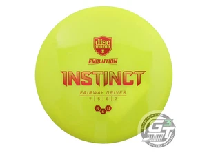 NEU DiscMania Neo Instinct 167g gelb rot Folie Fairway Driver Golf Disc - Bild 1 von 1
