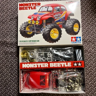 TAMIYA 1/10 RC Monster Beetle 2015 Red RC Car Series Kit 58618 Unused Boxed - Image 1 of 4