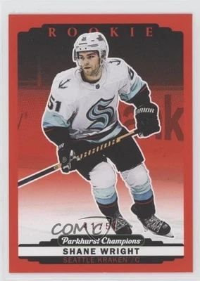 2022 Upper Deck Parkhurst Champions Rookies Red /51 Shane Wright #306 Rookie RC - Image 1 of 2