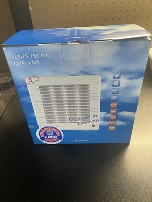 Window fan Air extraction Quiet Fan with Pull switch Exhaust air vent (A1) - Изображение 1 из 4