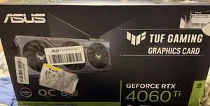 ASUS TUF Gaming GeForce RTX 4060 Ti OC Gaming Grafikkarte GPU - TOP - Bild 1 von 2